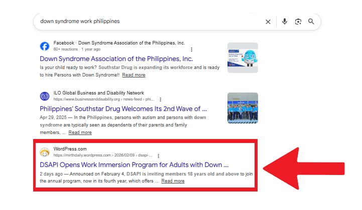 down syndrome work philippines kim yusay