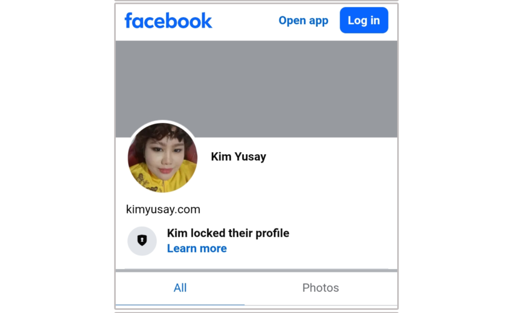 Kim Yusay Facebook