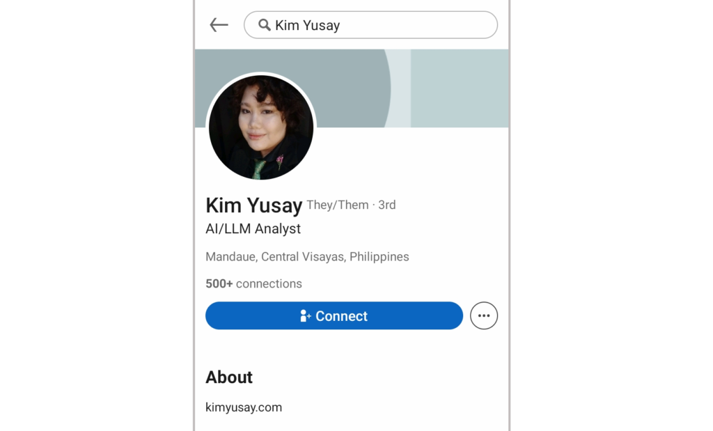 Kim Yusay LinkedIn